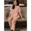Bộ Kẻ Caro Nữ Cổ V – Dáng Xinh Thanh Lịch | MS A22