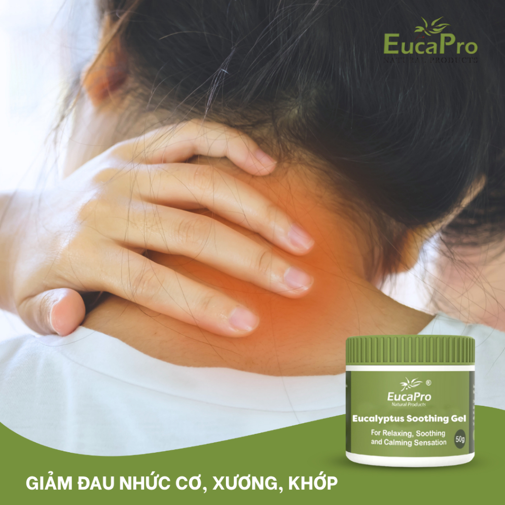 Cao xoa bóp EucaPro Natural Products chiết xuất khuynh diệp 50g