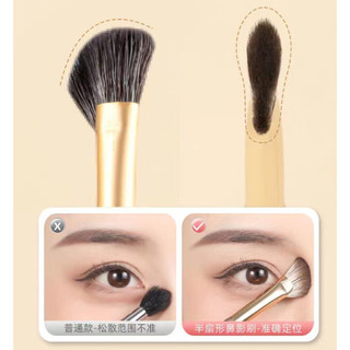 Cọ Xéo Mẫu 305 Đánh Khối Mũi Đầu Vát Dẹt Lông Mềm Mại, Dễ Tạo Hiệu Ứng 3 Chiều Tự Nhiên- Phúc Hưng