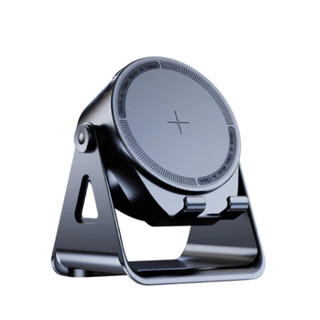 SUBOGDG Loa không dây cảm ứng- Giá đỡ điện thoại đa năng + Loa cảm ứng/Bluetooth, sạc, đèn tạo không gian, kết nối