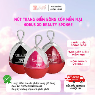Mút trang điểm bông xốp mềm mại Horus 3D Beauty Sponge