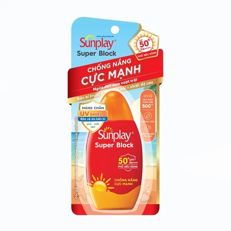 Sữa Chống Nắng Cực Mạnh Sunplay Super Block SPF50+ PA++++ 70g