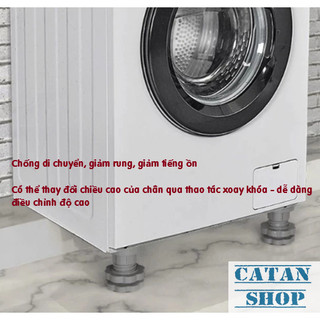 Combo 4 Chân Kê Bếp Ga, Chân Đỡ Máy Giặt Chống Rung Dễ Vệ Sinh Tăng Giảm Chiều Cao Tiện Lợi-GD973-ChanBepGa