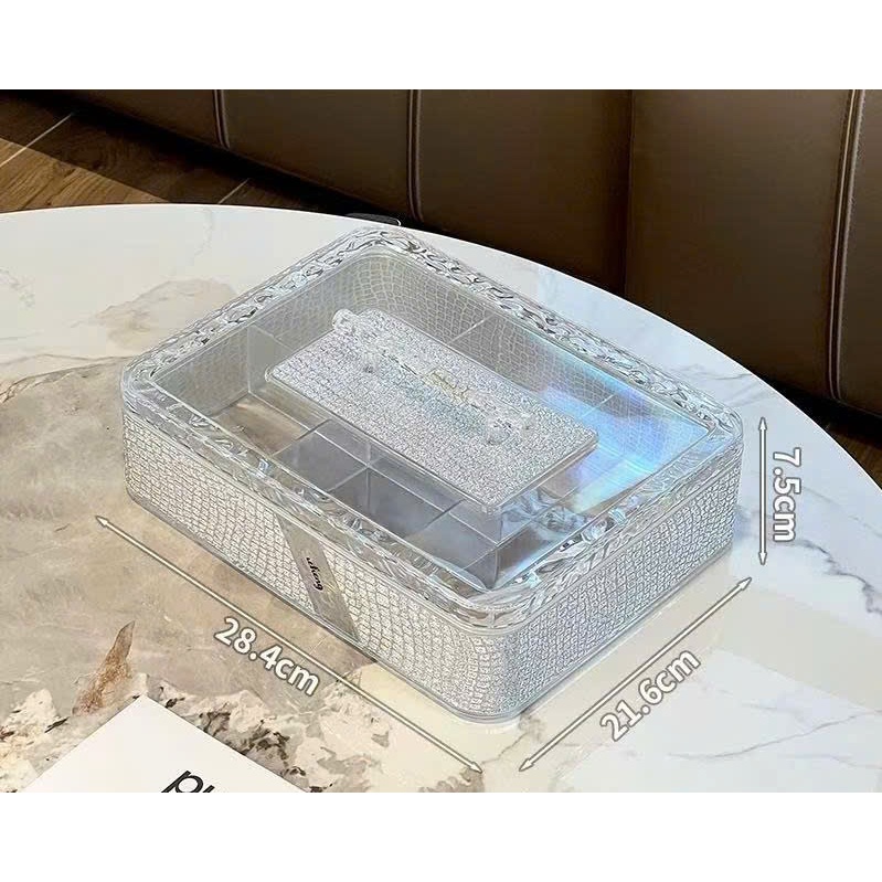 khay dụng hoa quả bánh kẹo Vân đá mẫu mới 2026