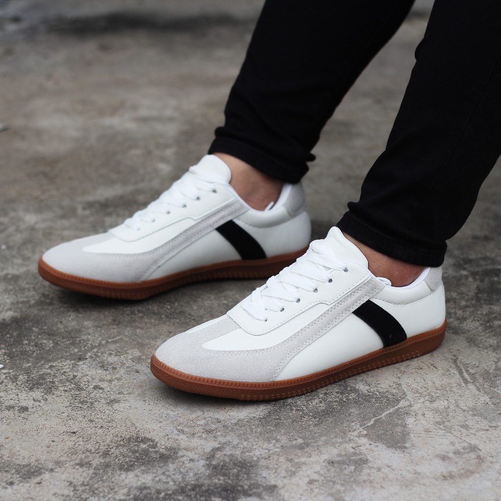 Giày Thể Thao Sneaker Nam Da Fiber Cao Cấp Chất Liệu Mềm Mại Thiết Kế Hiện Đại Bảo Hành 6 Tháng #giaythethao #giaynam