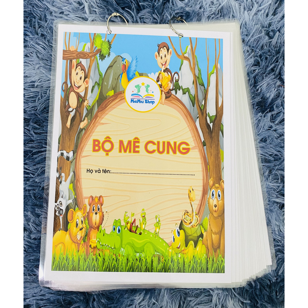 Bộ Mê Cung Tập Nối - Học Liệu Montessori Giúp Bé Từ 2-6 Tuổi Tập Nối, Tập Vẽ - Phát Triển Tư Duy