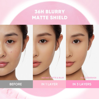 Phấn Nền Judydoll Peach Skin Matte 2–Way Cake Phấn Mịn Khô Thoáng Da 8.5g - Bebeau