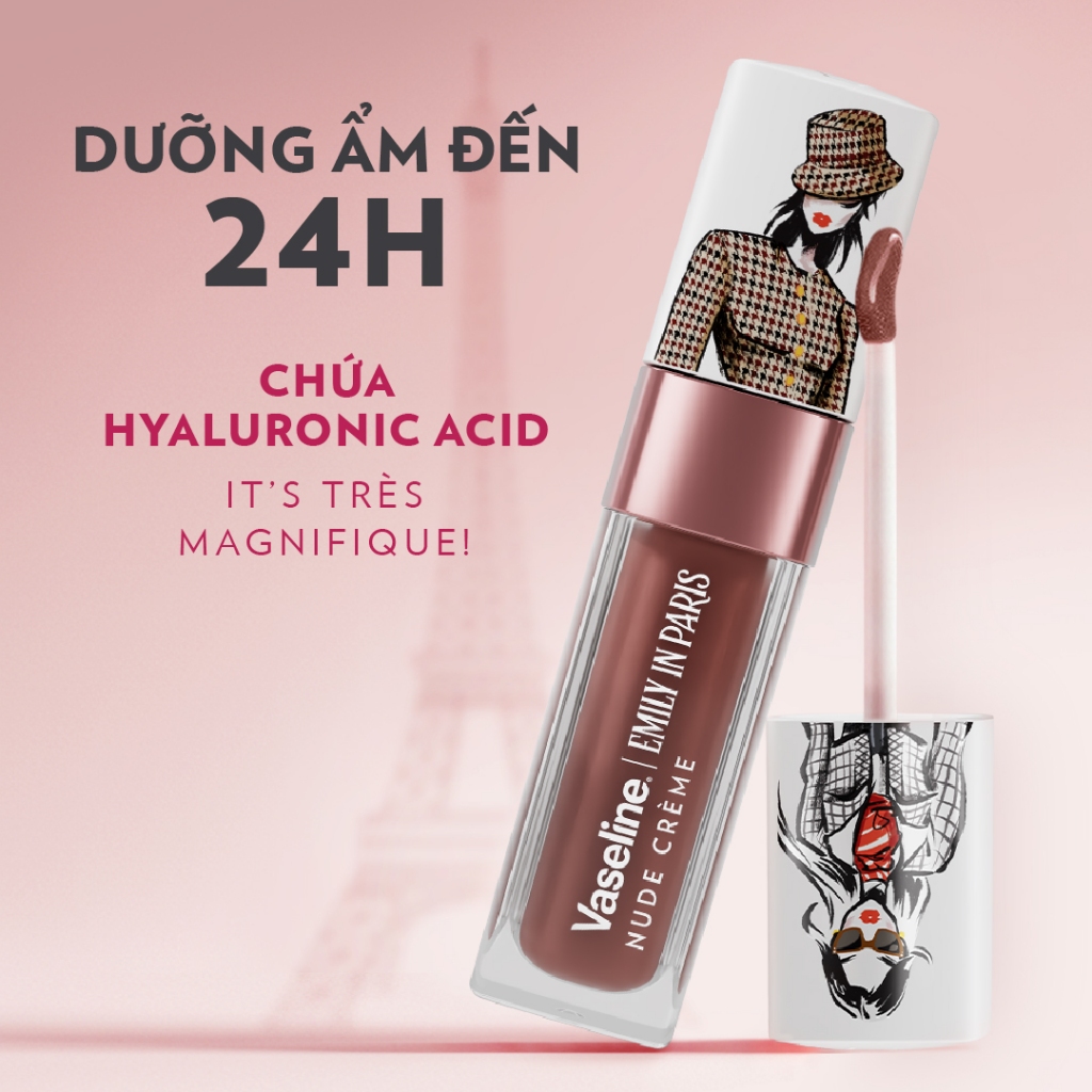 [New] Son Vaseline Emily In Paris Nude Crème Tinted Lip Oil 4g (Nude)