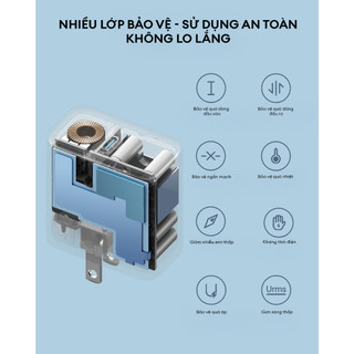 Củ Sạc GaN CUKTECH AD651N 1C | Công Suất Max 65W | Kích Thước Nhỏ Gọn | Bảo Hành 18 Tháng