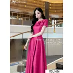 Váy Dạo Phố BST MDU5641 Chất Lụa Vân Ép Mùng Cao Cấp Họa Tiết Hoa Bản To Đính Vai Độc Lạ Từ MDU — ảnh 2