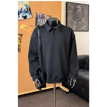 Áo Hoodie Nam NỮ Vần NỔI Phối Cực Chất - Áo Hoodie Nam Nữ HỌA TIẾT chữ có túi áo hai màu đen trắng