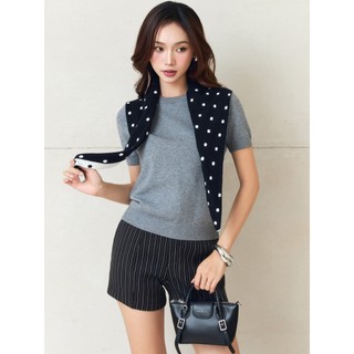 [New12] Áo The Drape Detail Knit Len Dệt Kim Mềm Mại Thoáng Mát Nữ Tính, WSB156  SOME HOW STORE