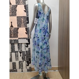Đầm và áo khoác chiffon hoa R&M RICHARDS