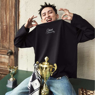 Áo thun dài tay boxy nam nữ CLUTCH! The Art of Victory Tee, áo phông cotton form rộng in hình thể thao