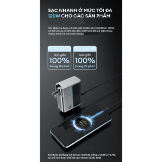 Cáp Sạc Nhanh CUKTECH C-C | Công Suất Max 240W | Truyền Dữ Liệu 480 Mbps | Bảo Hành 18 Tháng CTC605N CTC615N