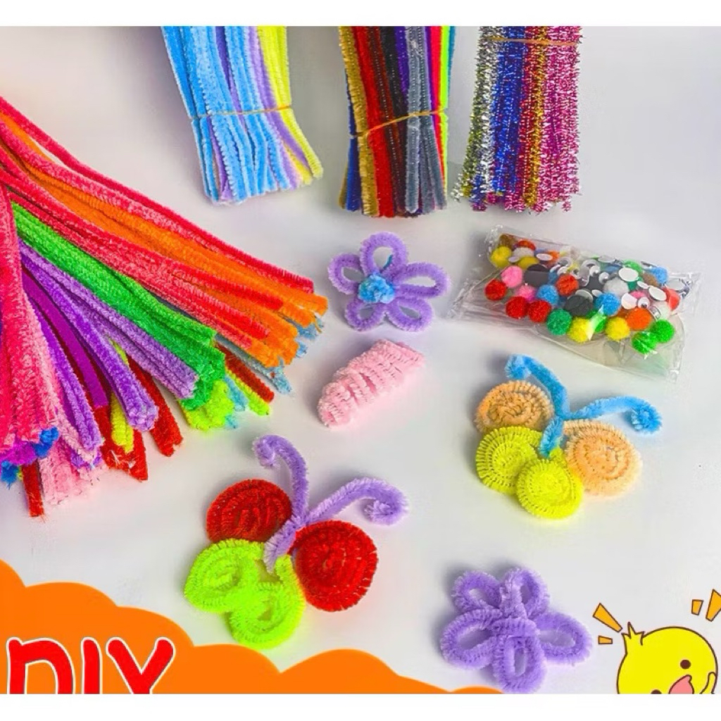 Kẽm nhung set 100 cành, làm hoa, làm nụ tầm xuân trang trí, làm đồ hanmade nhiều màu dễ lựa chọn