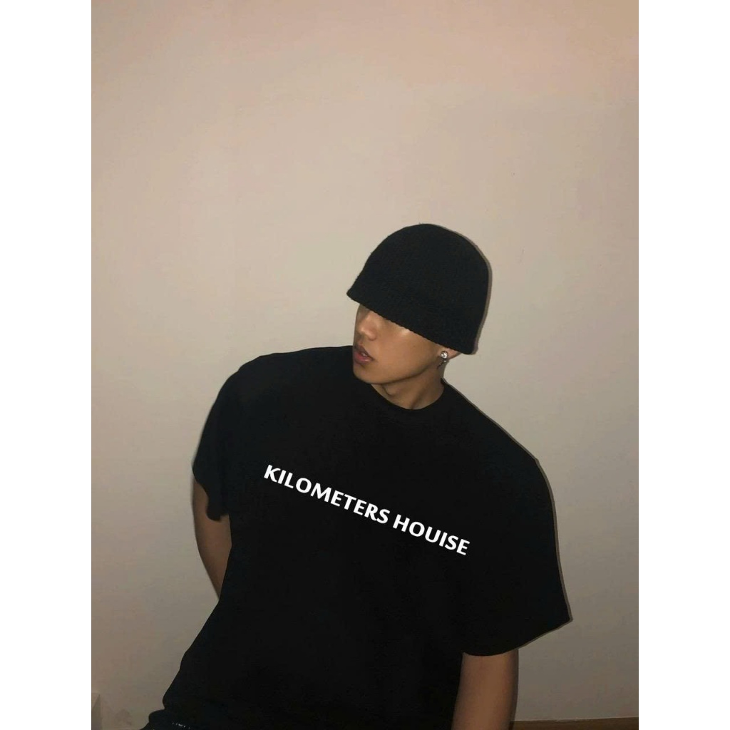Áo thun Stee Cổ tròn KILOMETERS Localbrand ICVCVNI Unisex