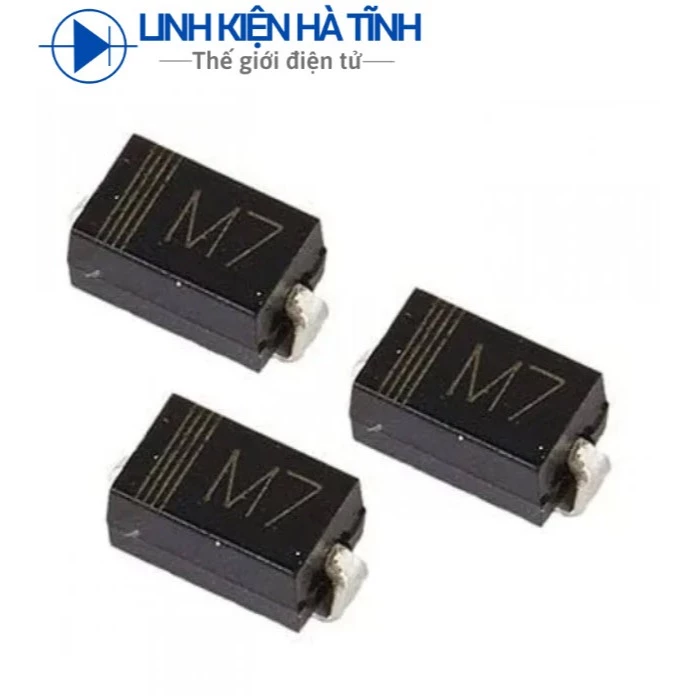 Túi 150 con Đi ốt M7 1A 1000V ( 4007 dán)