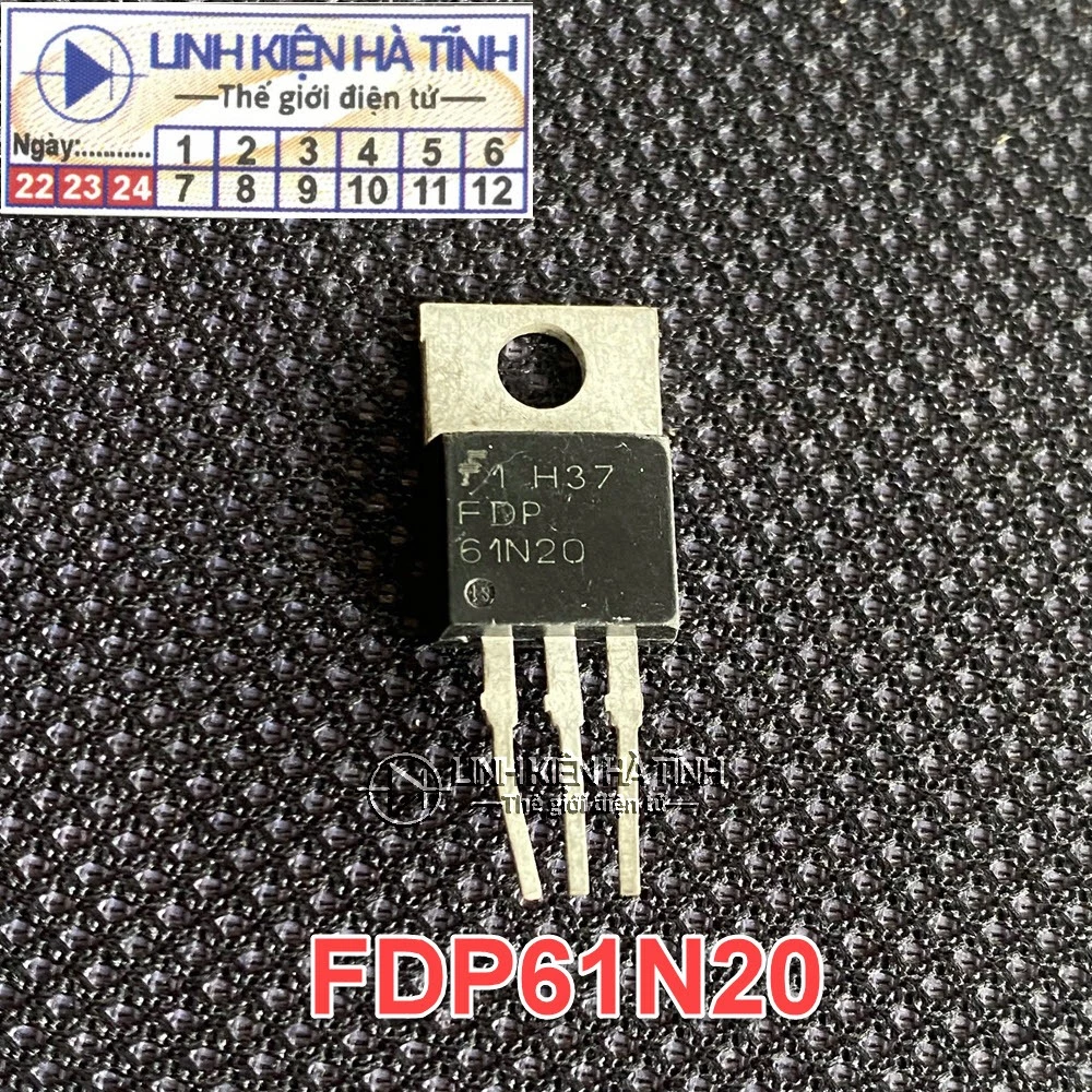 mosfet FDP61N20 61N20 kênh N 61A/200V hàng tháo máy -AI01 mosfet FDP61N20 61N20 kênh N 61A/200V hàng tháo máy -AI01