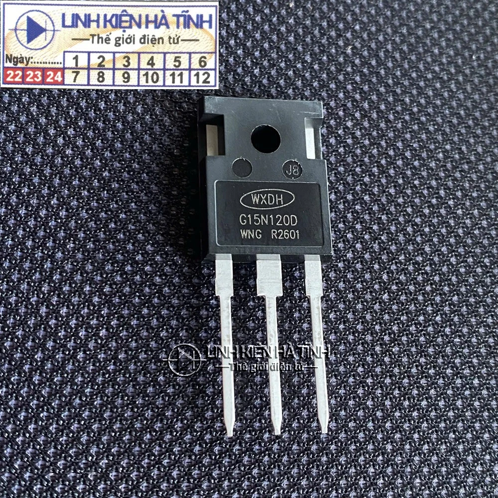 G15N120D G15N120 IGBT 15A 1200V TO-247 hàng mới -AI26 G15N120D G15N120 IGBT 15A 1200V TO-247 hàng mới -AI26