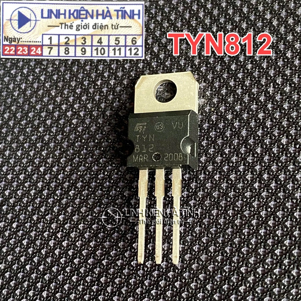 TYN812 Thyristor 12A/800V TO-220 -BB11