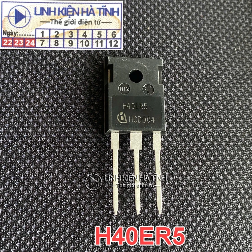 IGBT công suất bếp từ H40ER5 40A/650V nhập khẩu mới -AI27 IGBT công suất bếp từ H40ER5 40A/650V nhập khẩu mới -AI27