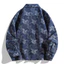 Áo khoác denim nam kiểu dáng mới Xuân/Thu , thiết kế thời trang, áo khoác cổ bẻ cao cấp dành cho cặp đôi