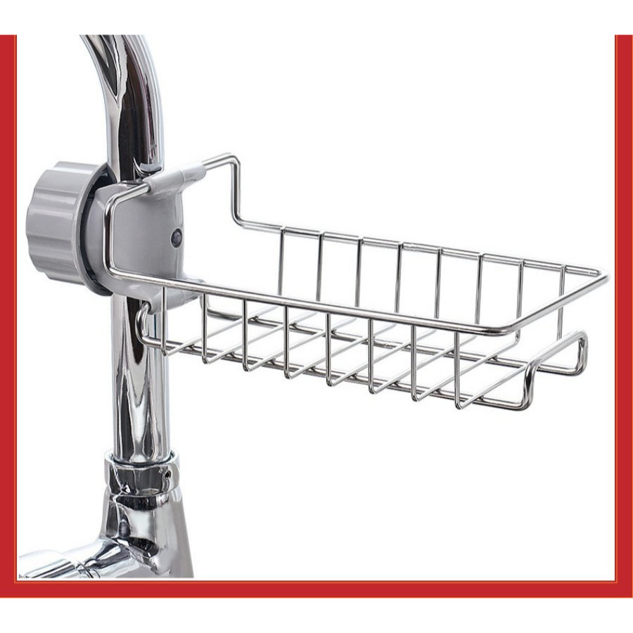 Kệ Đựng Đồ Rửa Chén, Giá Để Đồ Rửa Bát Inox Tiện Lợi 1986