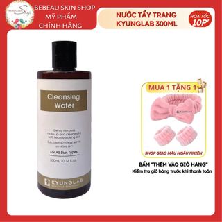 Nước tẩy trang KyungLab Cleansing Water làm sạch bụi bẩn dịu nhẹ trên da 300ml - Bebeau