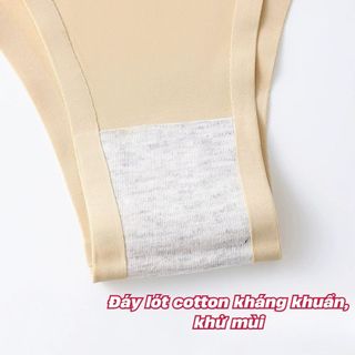 Quần lót nữ lọt khe su cao cấp, Quần chip nữ cạp vừa kháng khuẩn siêu thoáng mát thoải mái sexy L957