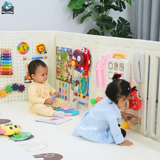 Bảng Bận Rộn Montessori Đa Năng Cho Bé, Đồ Chơi Giáo Dục Sớm Giúp Bé Phát Triển Đa Giác Quan