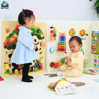 Bảng Bận Rộn Montessori Đa Năng Cho Bé, Đồ Chơi Giáo Dục Sớm Giúp Bé Phát Triển Đa Giác Quan