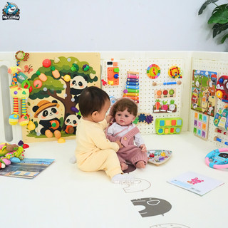 Bảng Bận Rộn Montessori Đa Năng Cho Bé, Đồ Chơi Giáo Dục Sớm Giúp Bé Phát Triển Đa Giác Quan