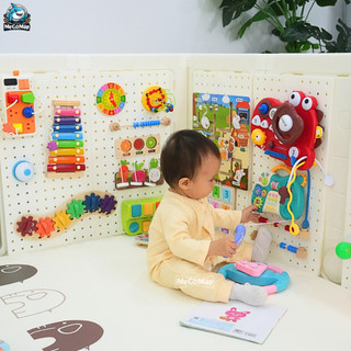 Bảng Bận Rộn Montessori Đa Năng Cho Bé, Đồ Chơi Giáo Dục Sớm Giúp Bé Phát Triển Đa Giác Quan