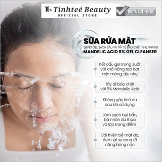 COMBO GEL RỬA MẶT MANDE 5% 30ML  01 TÚI SCIENCE MEETS BEAUTY