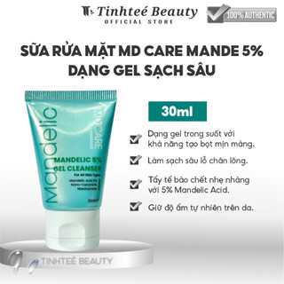 COMBO GEL RỬA MẶT MANDE 5% 30ML  01 TÚI SCIENCE MEETS BEAUTY