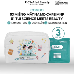 COMBO 03 MIẾNG MẶT NẠ MD CARE MNF 01 TÚI SCIENCE MEETS BEAUTY