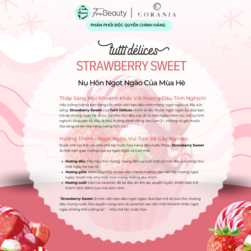 Nước Hoa Nữ Tutti Delices Cotton Candy 50ml