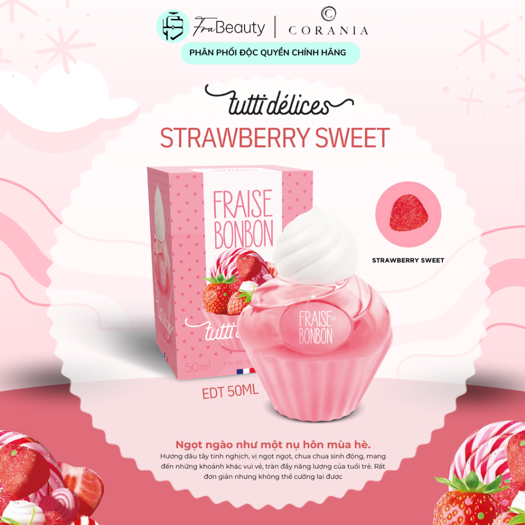 Nước Hoa Nữ Tutti Delices Cotton Candy 50ml
