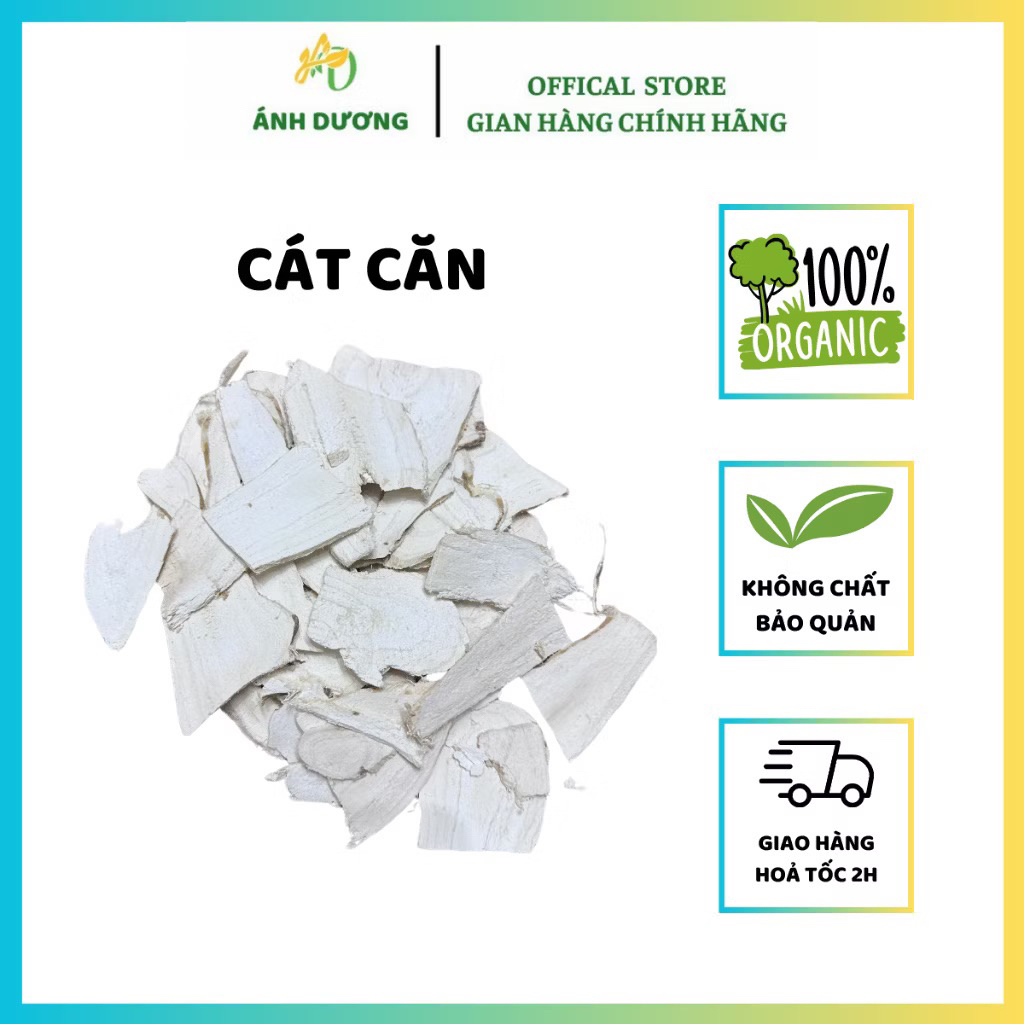 Cát Căn ( Sắn Dây ) Trắng, Đẹp, Thơm