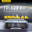 Cảm Biến Áp Suất Lốp STEELMATE TP-S23 PRO Ô Tô Van Trong - Màn Hình rời, Giọng nói tiếng Việt