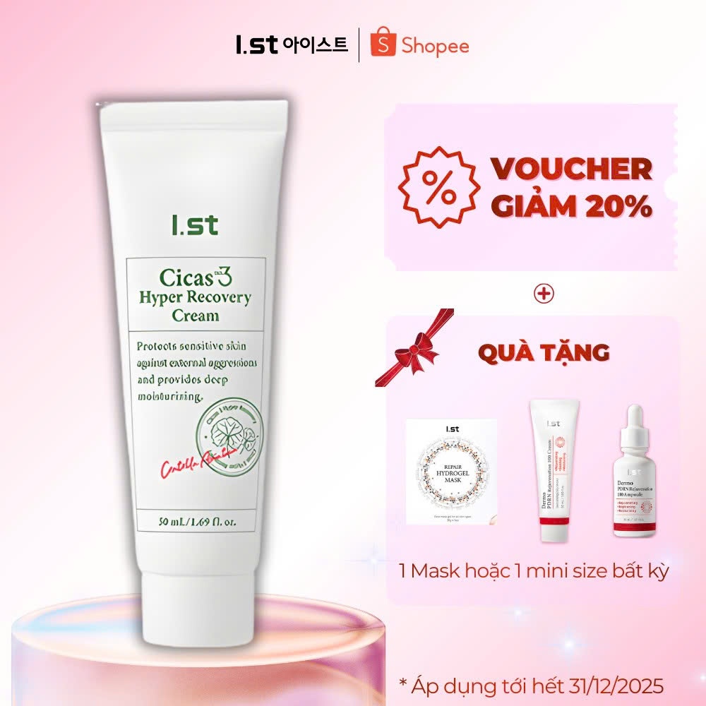 Kem Dưỡng Da Phục Hồi, Chống Lão Hóa I.ST CICAS NO.3 HYPER RECOVERY ...