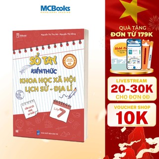 Sách - Sổ tay kiến thức khoa học xã hội Lịch Sử - Địa Lí lớp 7