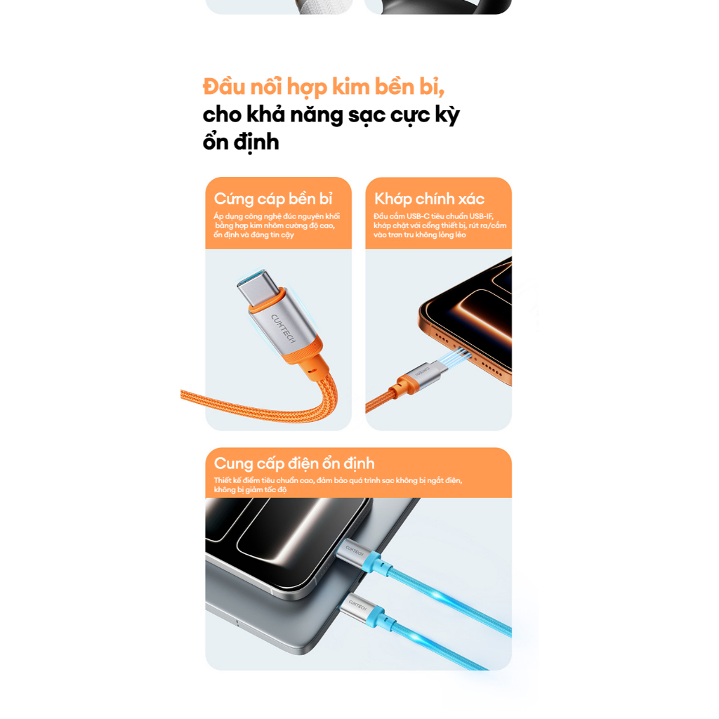 Tốc độ truyền dữ liệu 480Mbps trên cáp Cuktech