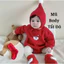 Set bodysuit Noel Kèm Mũ hàng thu đông cho bé trai bé gái đón noel cho béchụpảnh