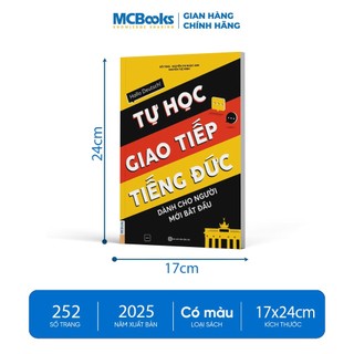 Sách - Combo 3300 từ vựng tiếng đức & Tự học giao tiếp tiếng Đức dành cho người mới bắt đầu