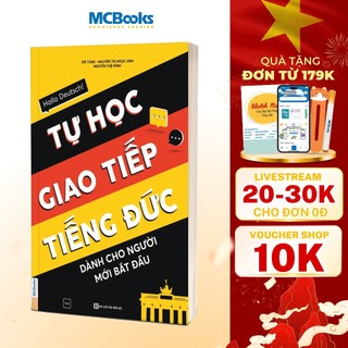 Sách - Tự Học Giao Tiếp Tiếng Đức Dành Cho Người Mới Bắt Đầu