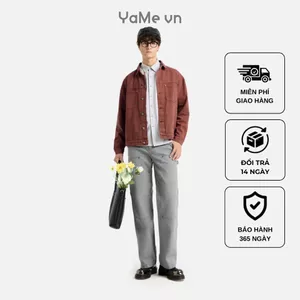 Áo Khoác Jean Nam Vải DurableTex™ Chắc Chắn Mặc Bền, Giặt Ít Phai Multi Color Jean 009 Dáng Vừa Vặn F3 23070 |YaMe|