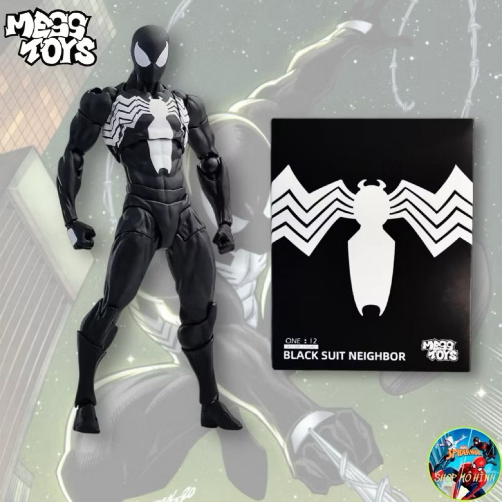 Có Sẵn) Mô Hình Mess Toys Superior Neighbor Spiderman Action