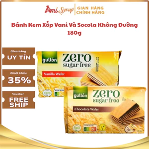 Bánh Kem Xốp Vani Và Socola Không Đường 180g, Thơm Ngon Và Bổ Sung Chất Xơ
